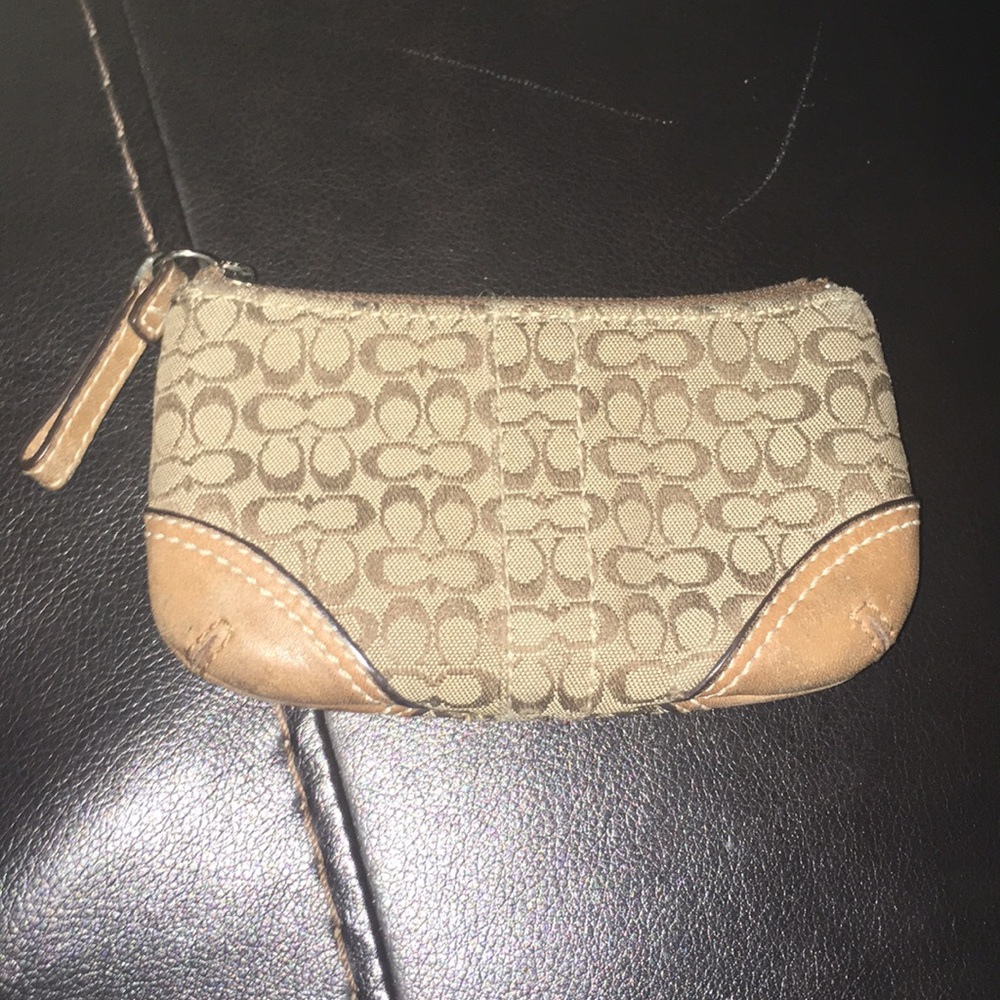 Coach coin/card holder